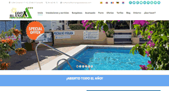 Desktop Screenshot of campingcostablanca.com